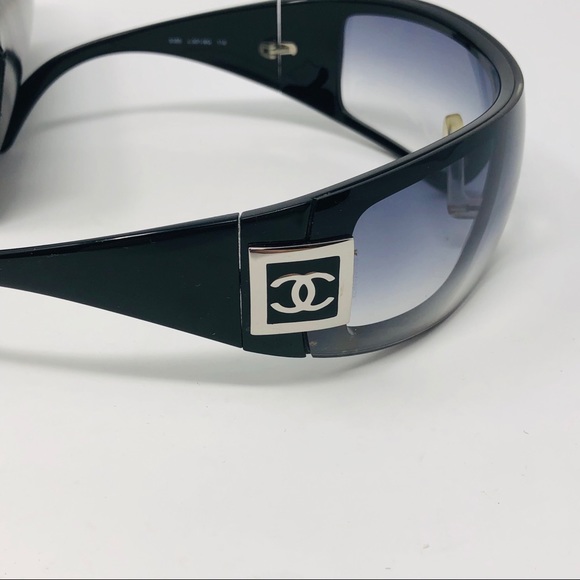 CHANEL Accessories - Chanel Signature Wrap Around Sunglasses RARE